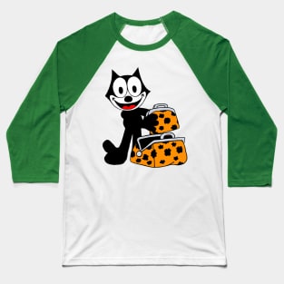 Felix The Cat Baseball T-Shirt